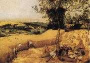 BRUEGHEL, Pieter the Younger The Corn Harvest Spain oil painting artist